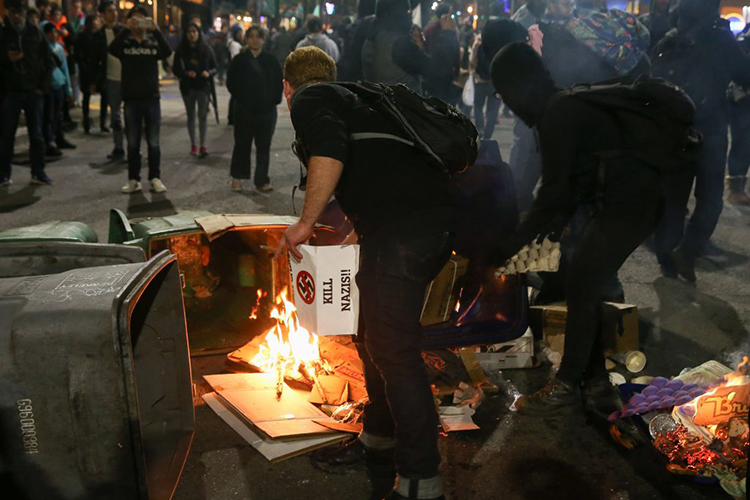 Journalism Fellow Sonner Kehrt Reports on Berkeley Protests