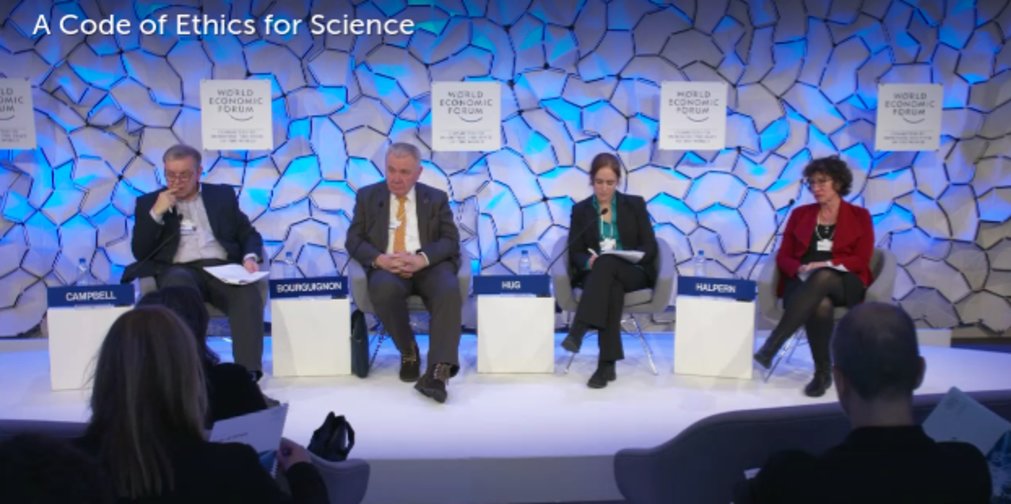 Scientists at Davos Discuss a Code of Ethics