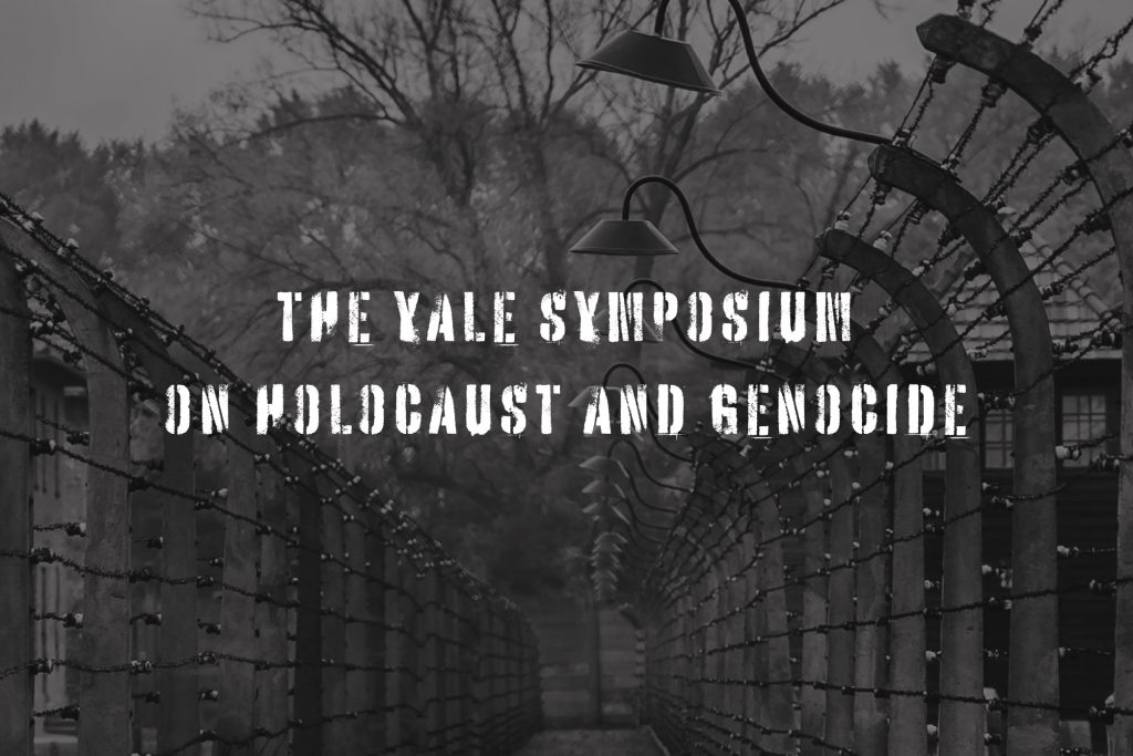 Wednesday January 26: Thorsten Wagner Speaks at The Yale Symposium on Holocaust and Genocide