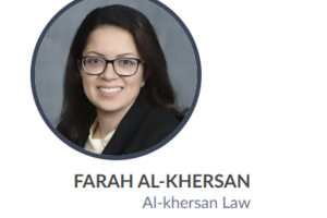 Farah Al-khersan (Law 2014) in Law360
