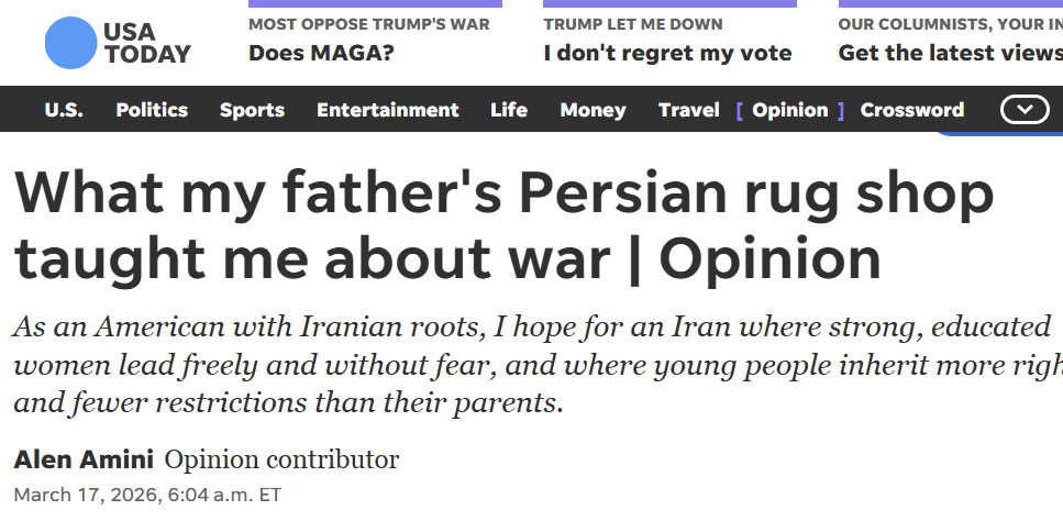 Alen Amini (Business 2019) in USA Today